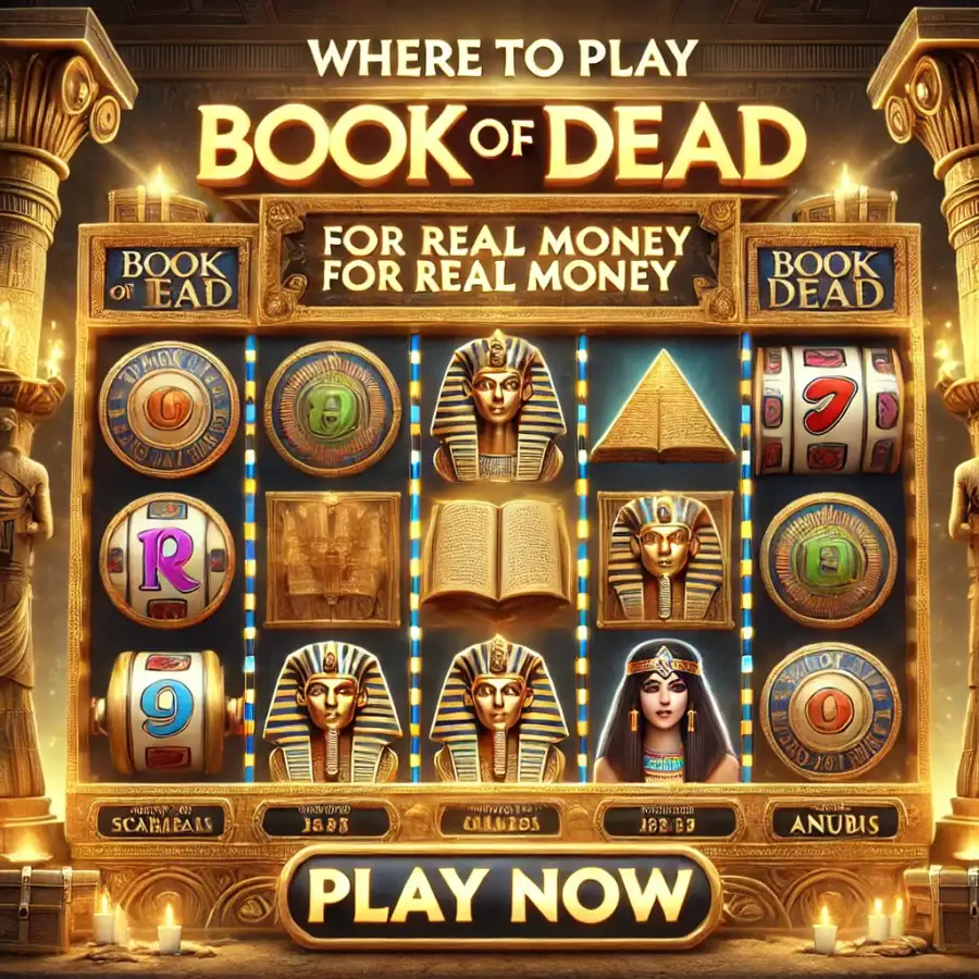 Реальные деньги в игре Book of Dead