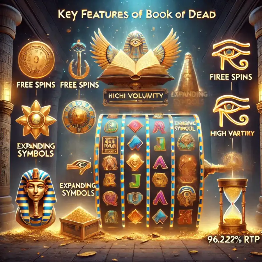 Основные особенности Book of Dead